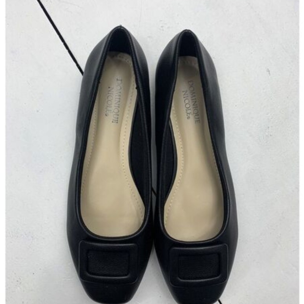 Dominque Black Women's Flats - Picture 4 of 4